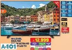 Hİ LEVEL 55UL700 55 İNÇ 4K ULTRA HD SMART LED TV AKILLI TELEVİZYON